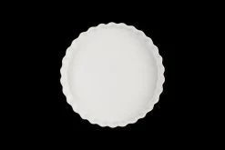 Stoneware Fluted Flan Dish