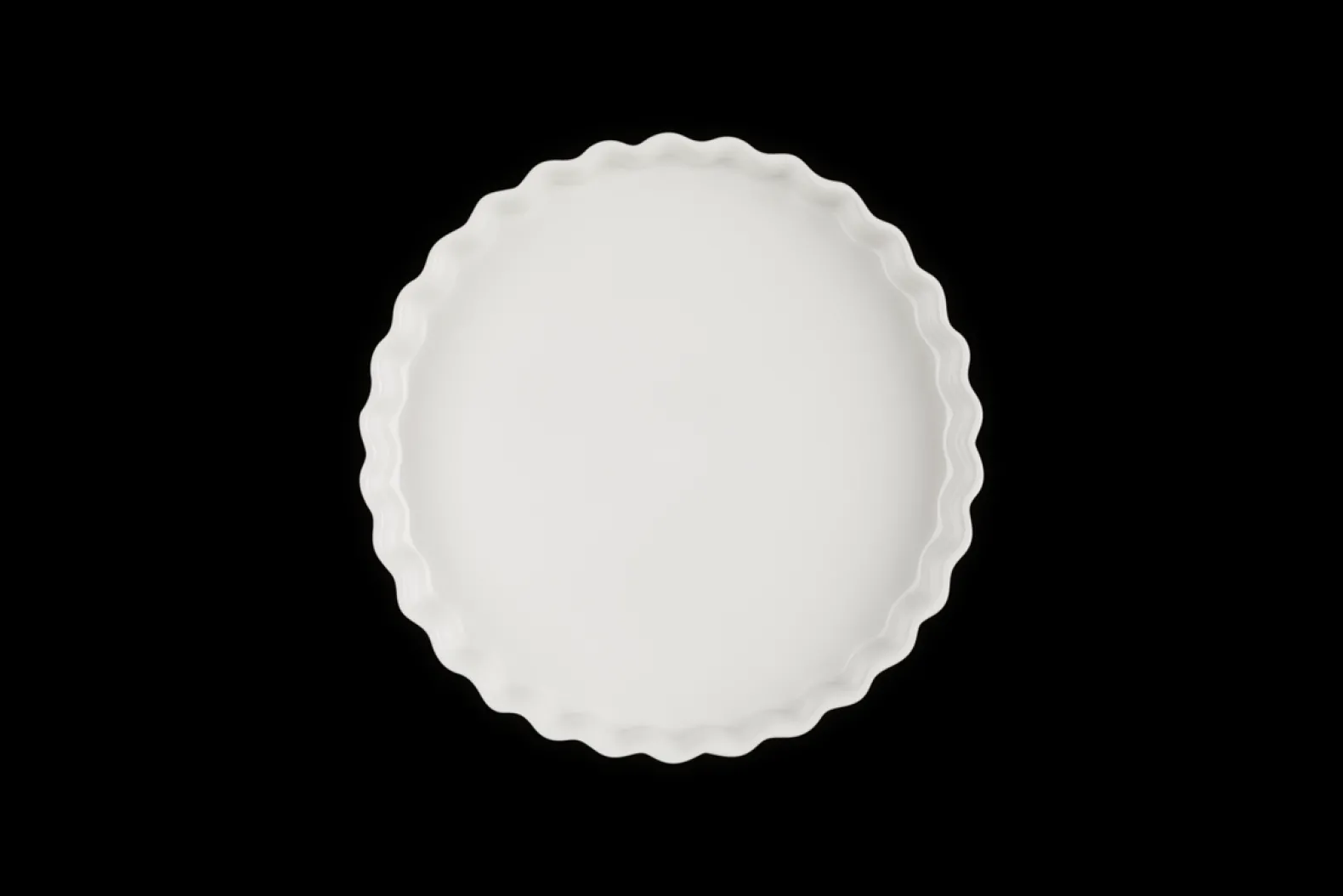 Stoneware Fluted Flan Dish