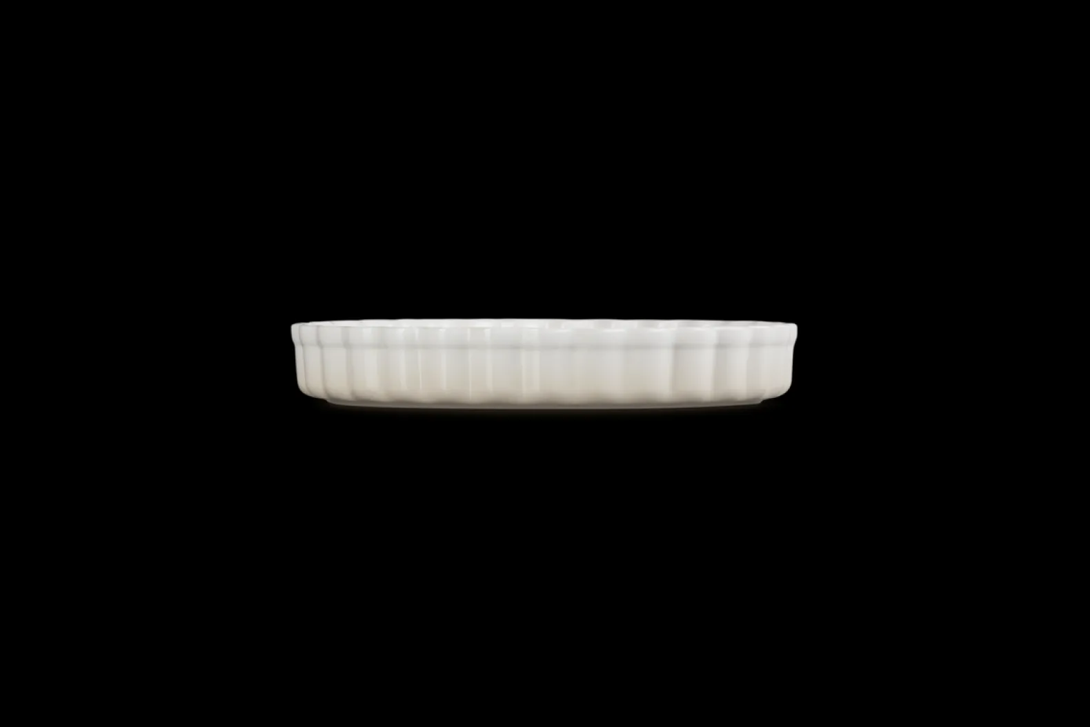 Stoneware Fluted Flan Dish