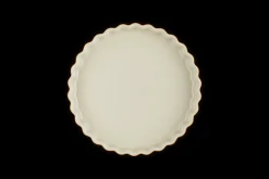 Stoneware Fluted Flan Dish