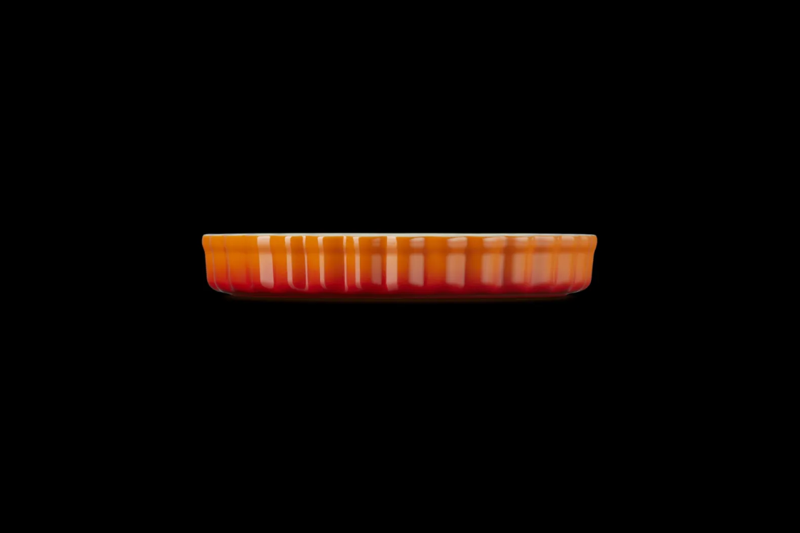 Stoneware Fluted Flan Dish