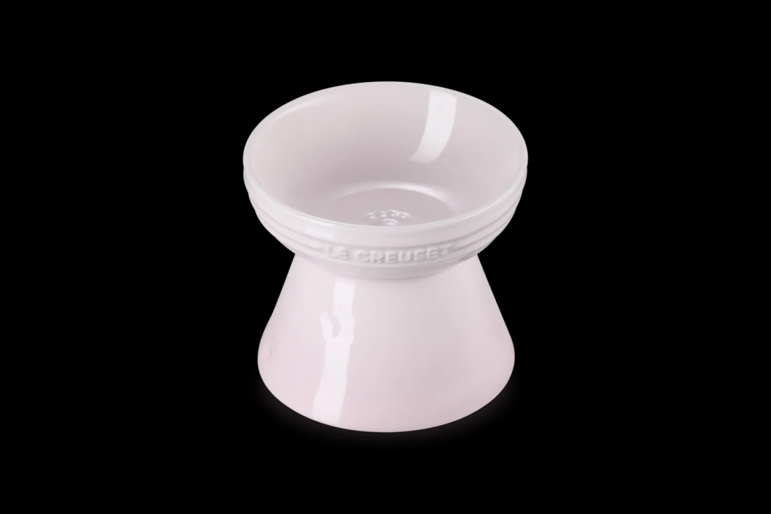 Stoneware Footed Pet Bowl