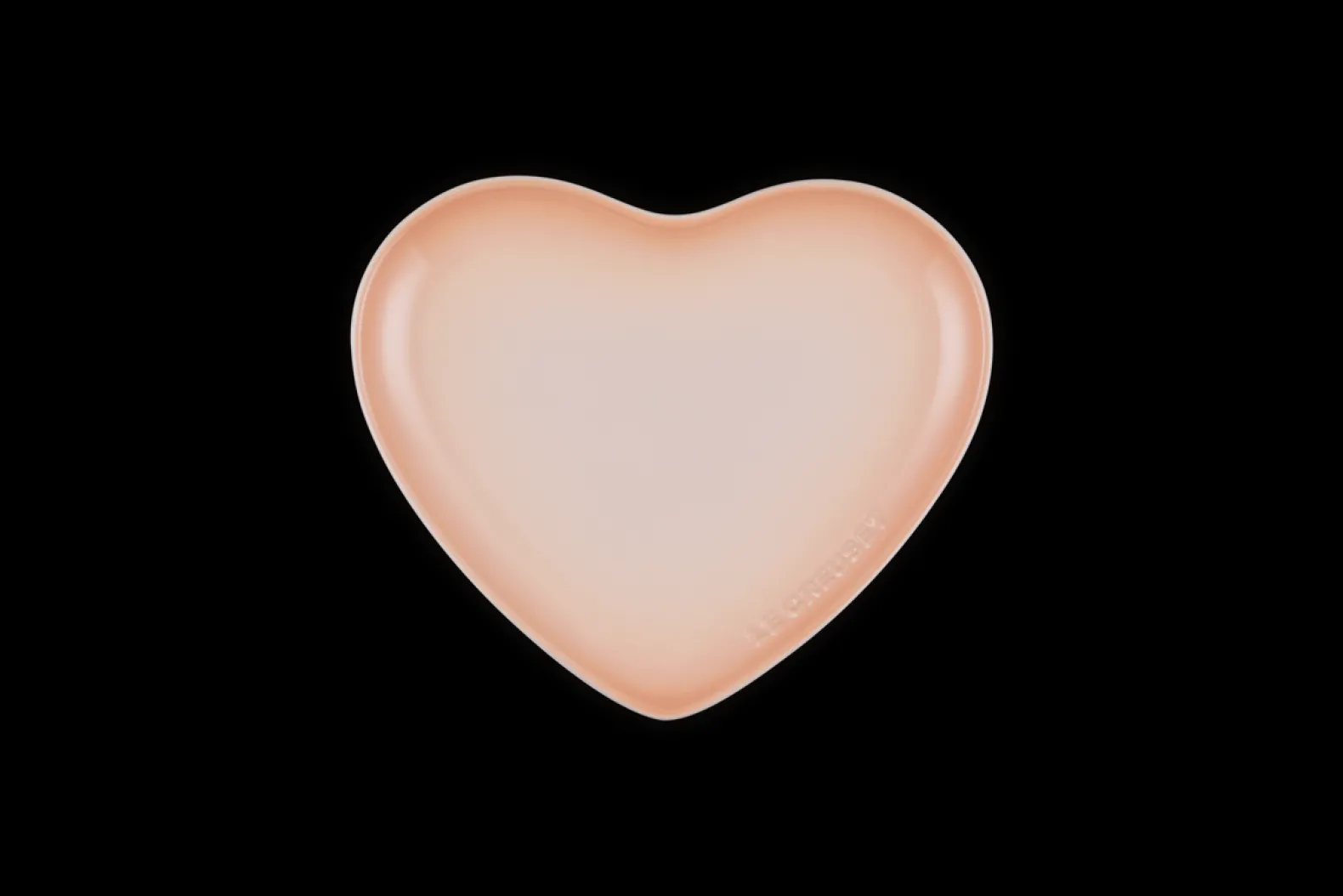 Stoneware Heart Plate