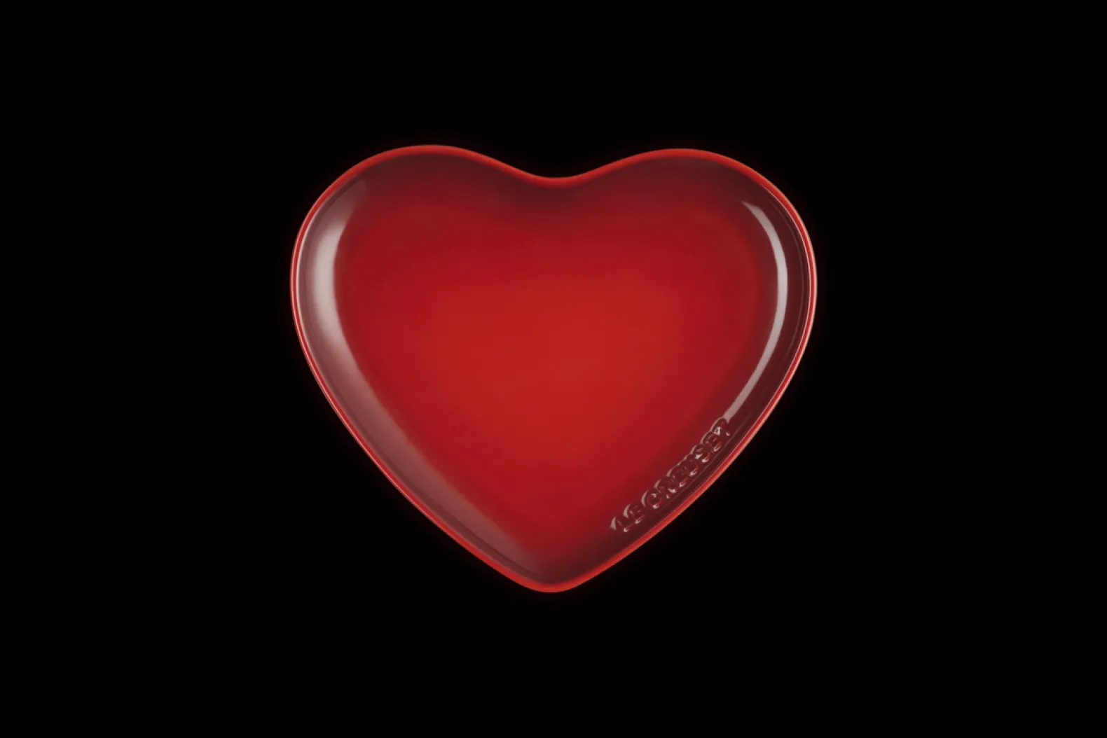 Stoneware Heart Plate