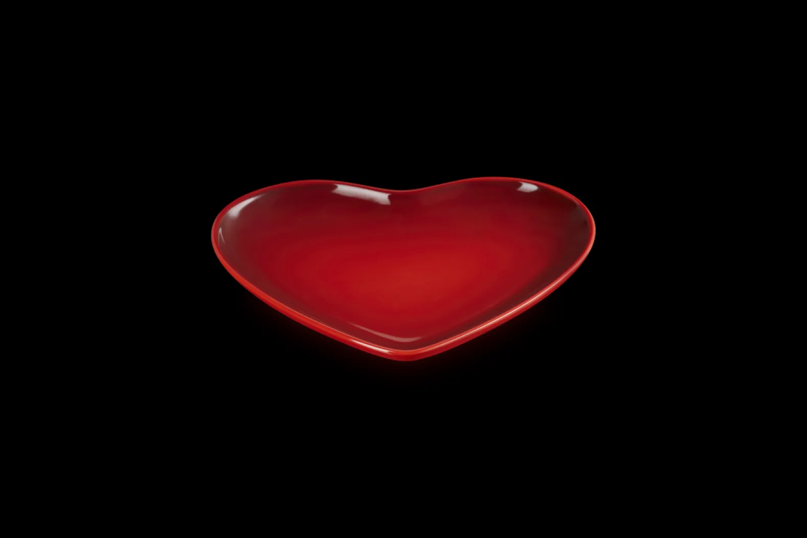 Stoneware Heart Plate