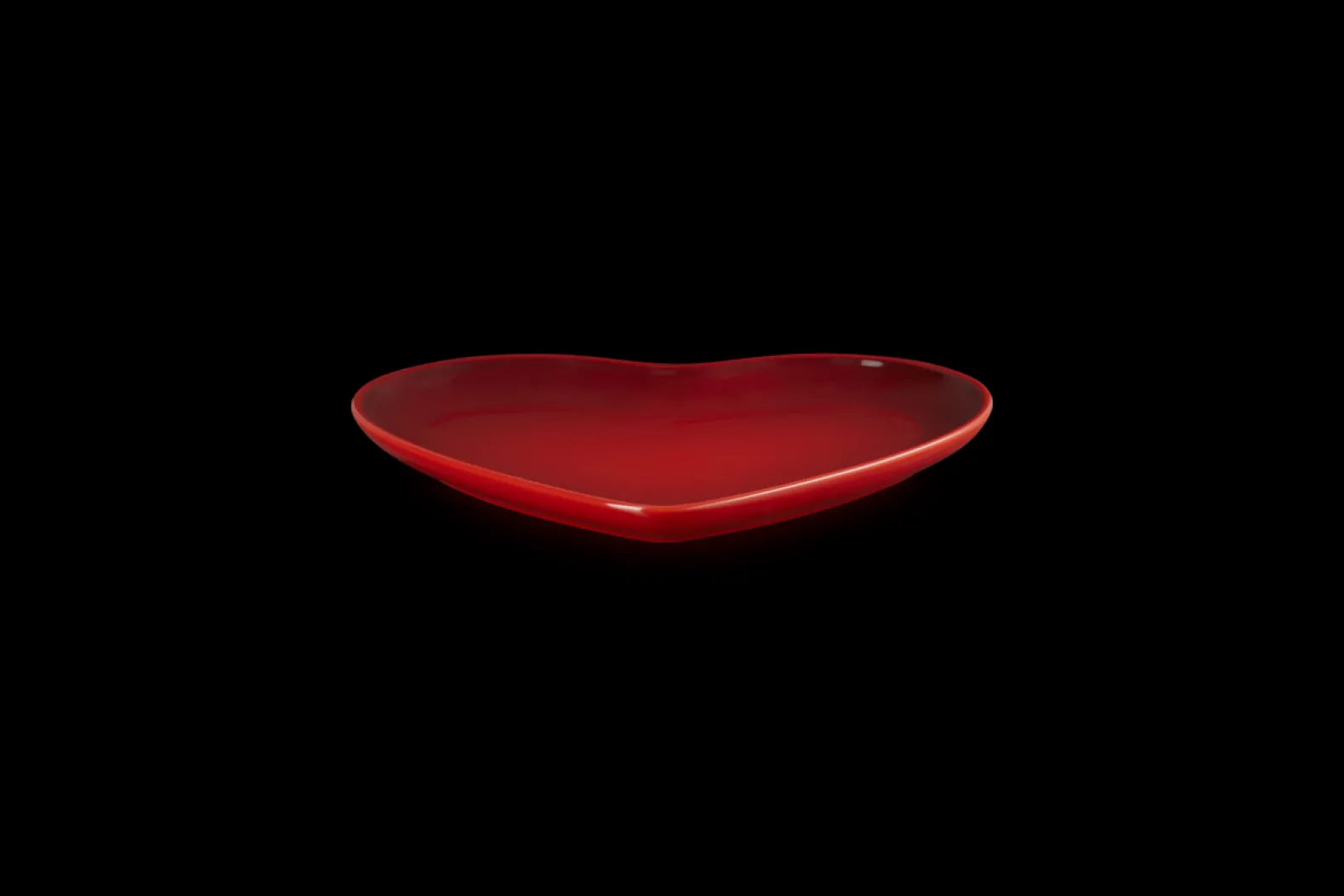 Stoneware Heart Plate