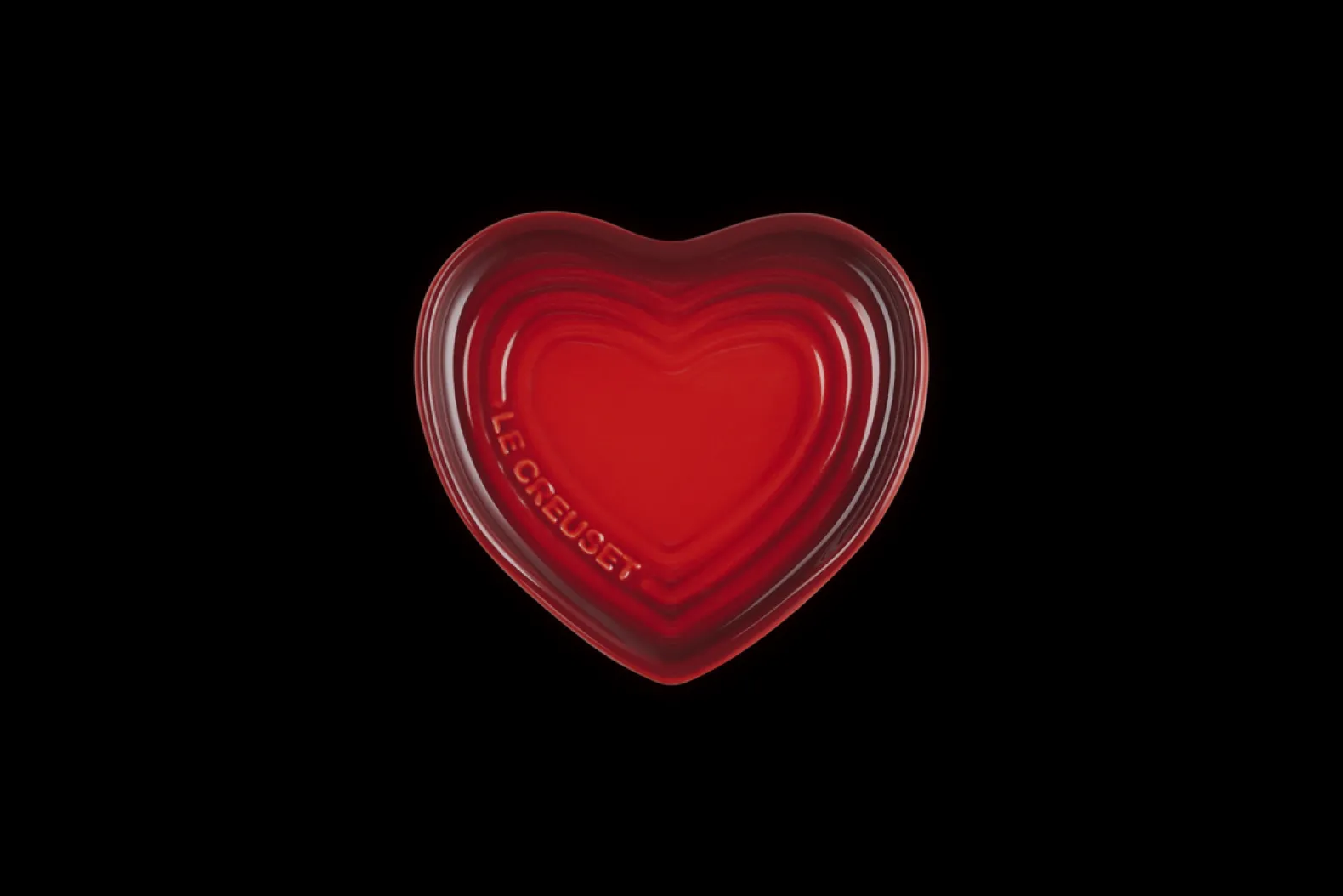 Stoneware Heart Spoon Rest