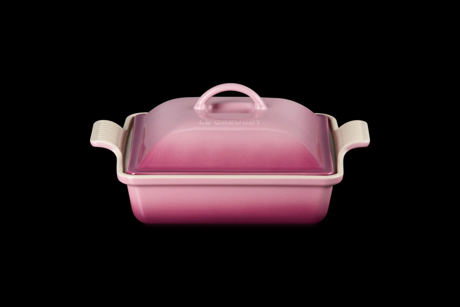 Stoneware Heritage Square Dish with Lid