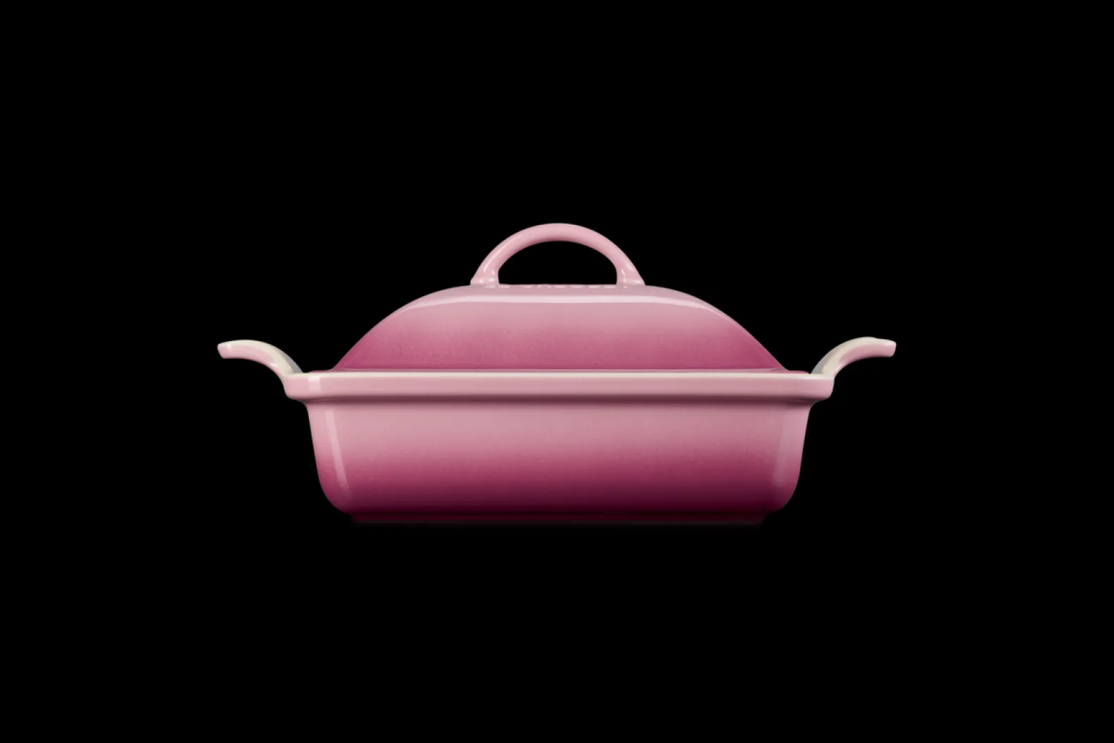 Stoneware Heritage Square Dish with Lid