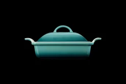 Stoneware Heritage Square Dish with Lid