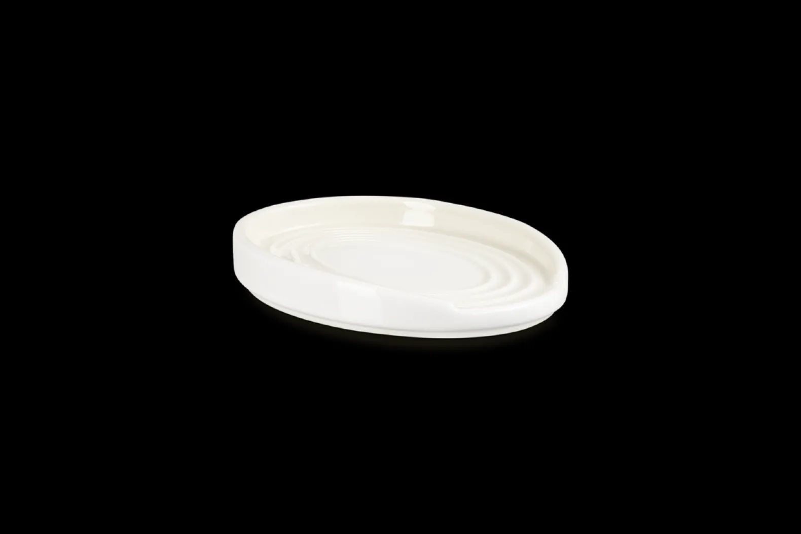 Stoneware Oval Spoon Rest