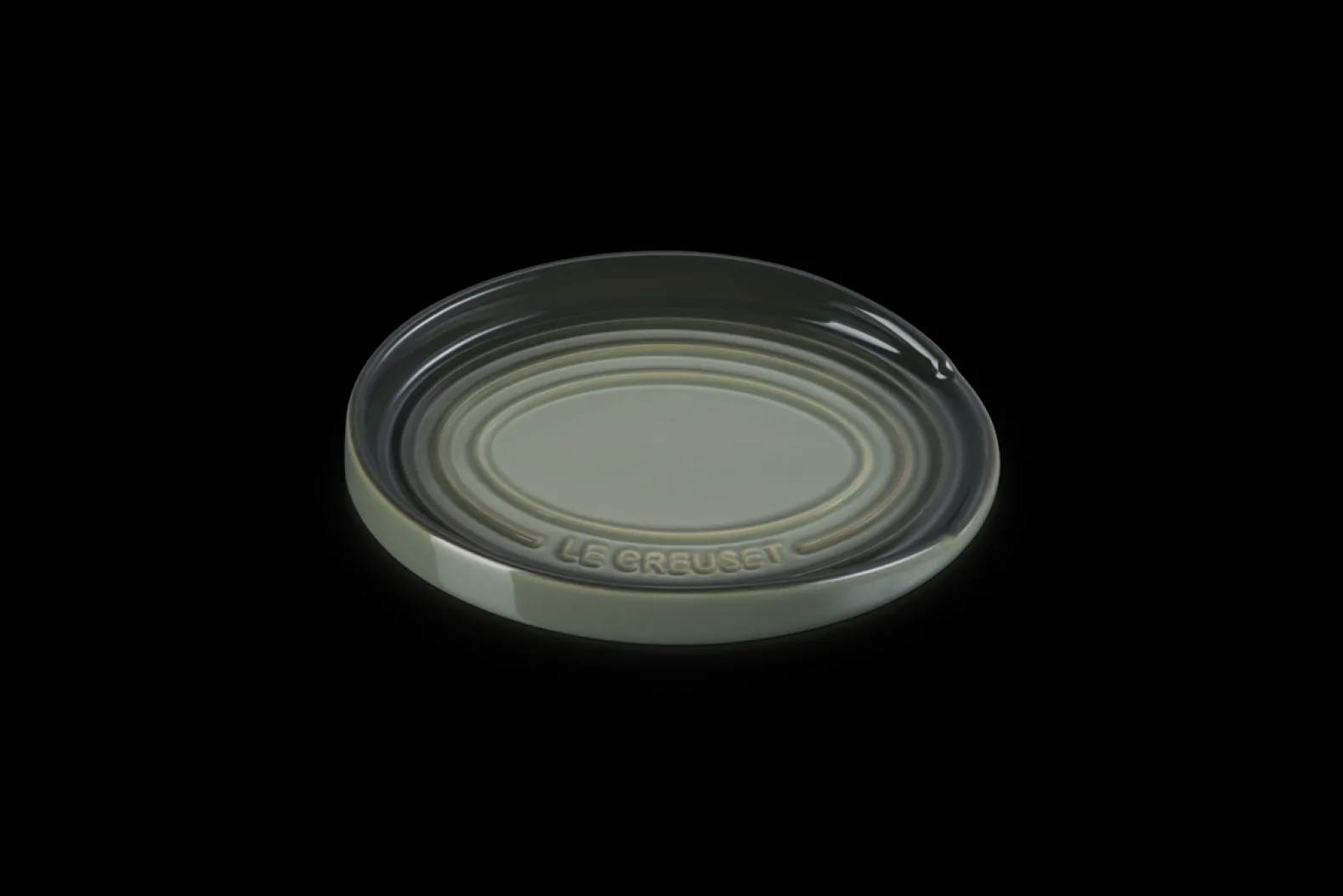 Stoneware Oval Spoon Rest