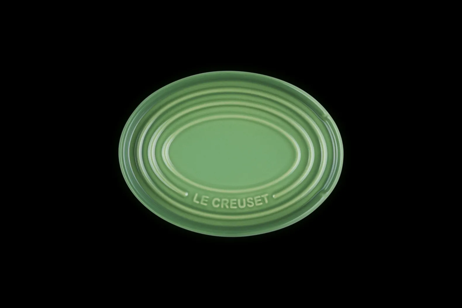 Stoneware Oval Spoon Rest
