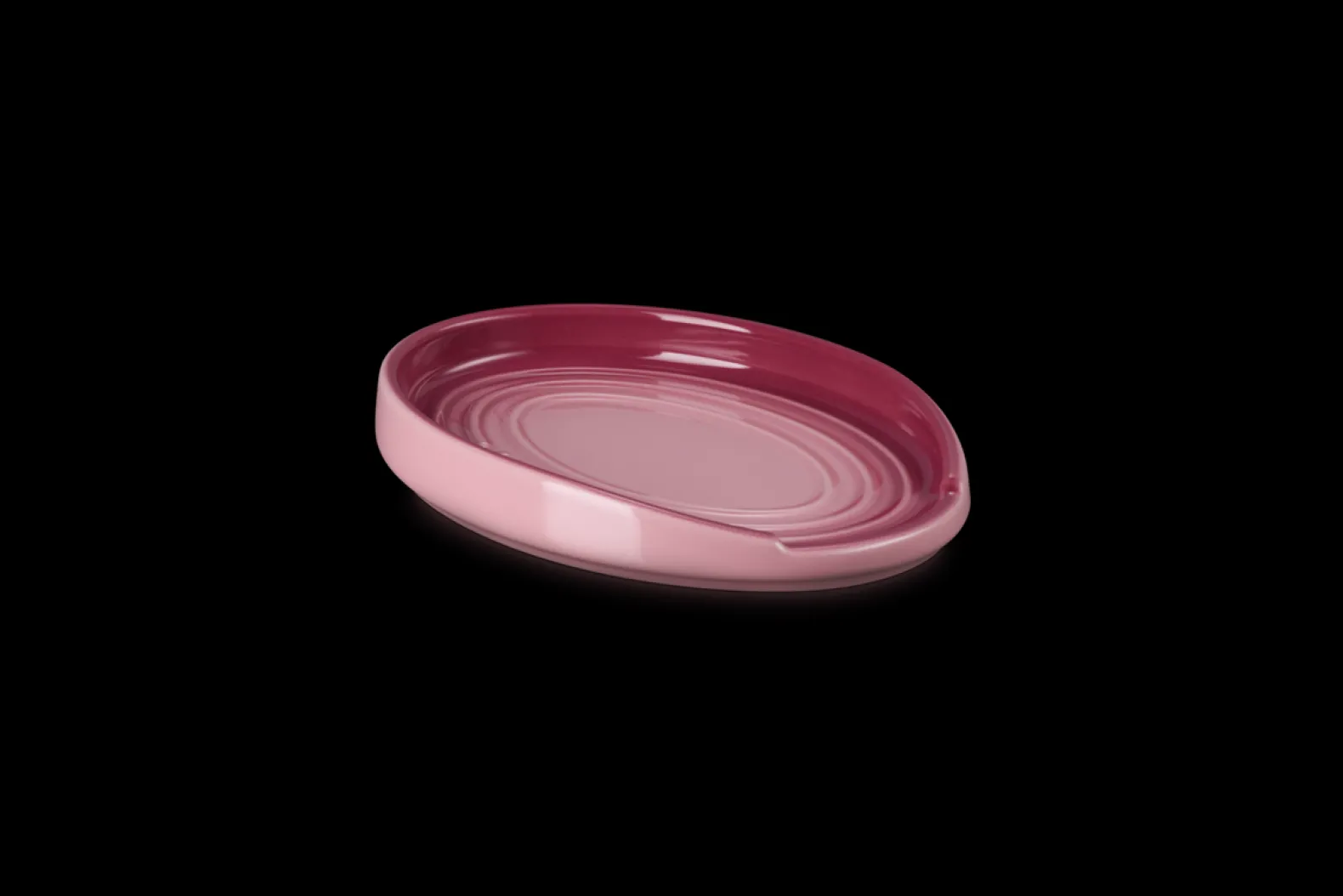 Stoneware Oval Spoon Rest