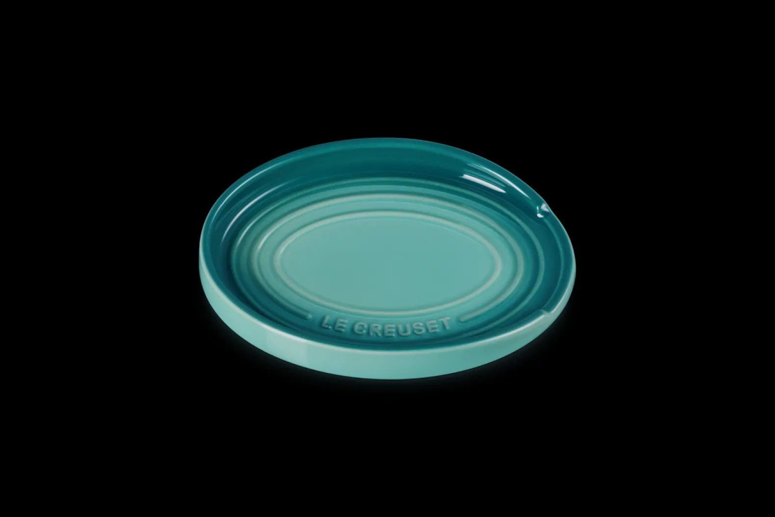 Stoneware Oval Spoon Rest