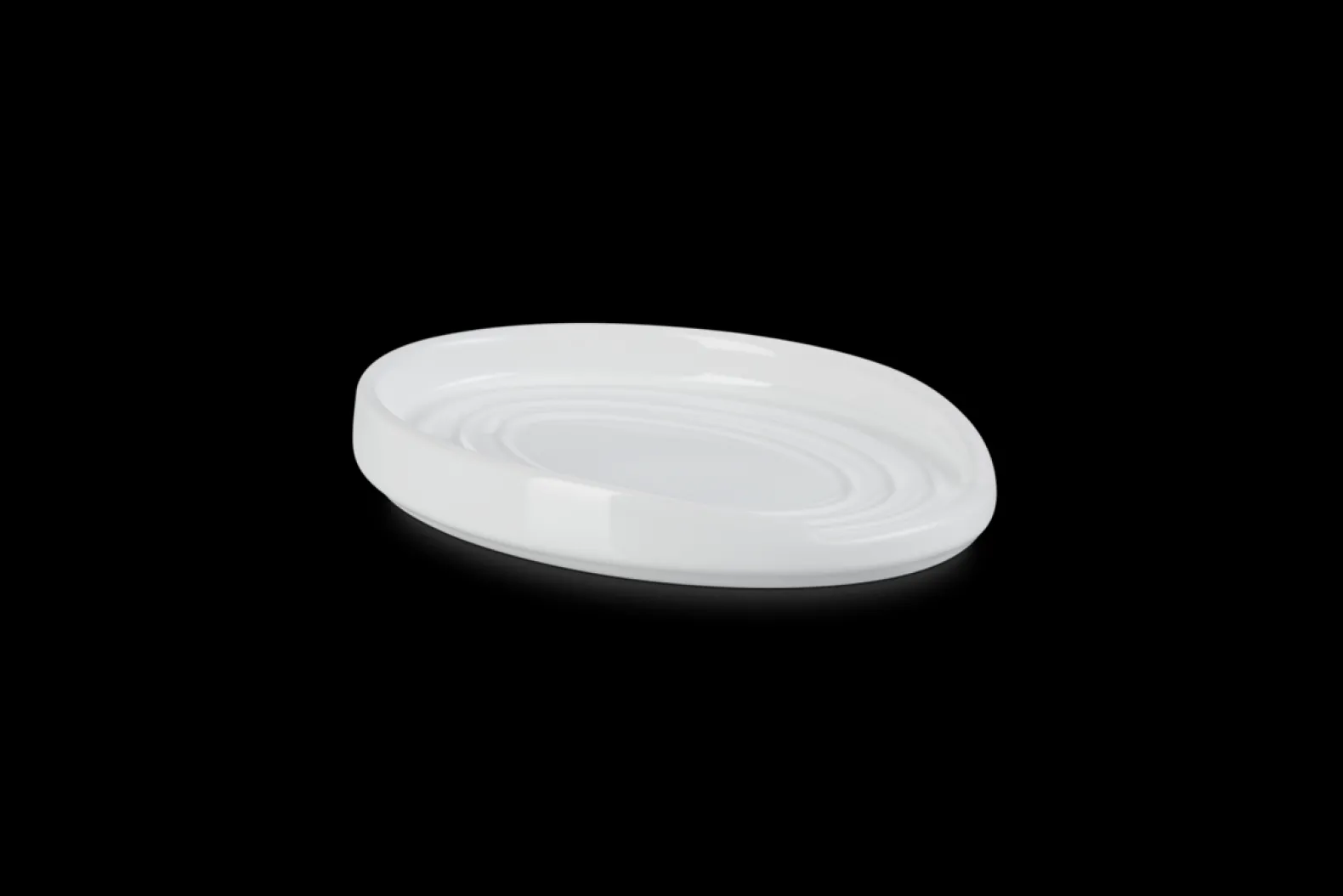 Stoneware Oval Spoon Rest