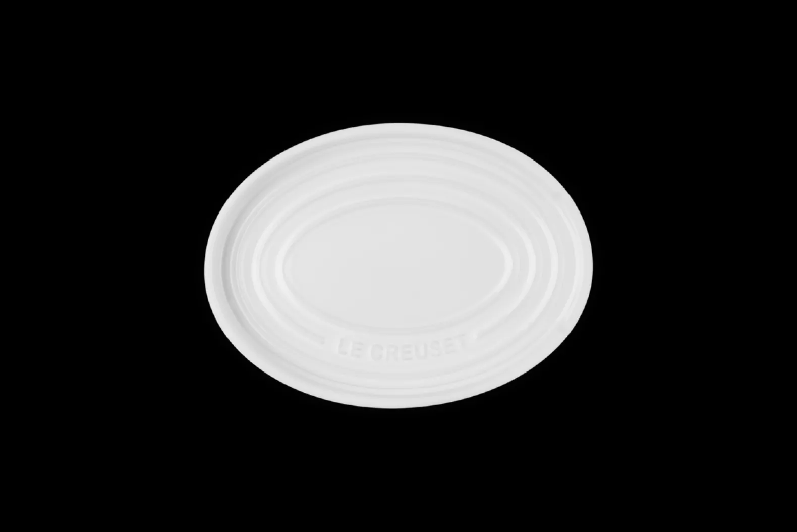 Stoneware Oval Spoon Rest