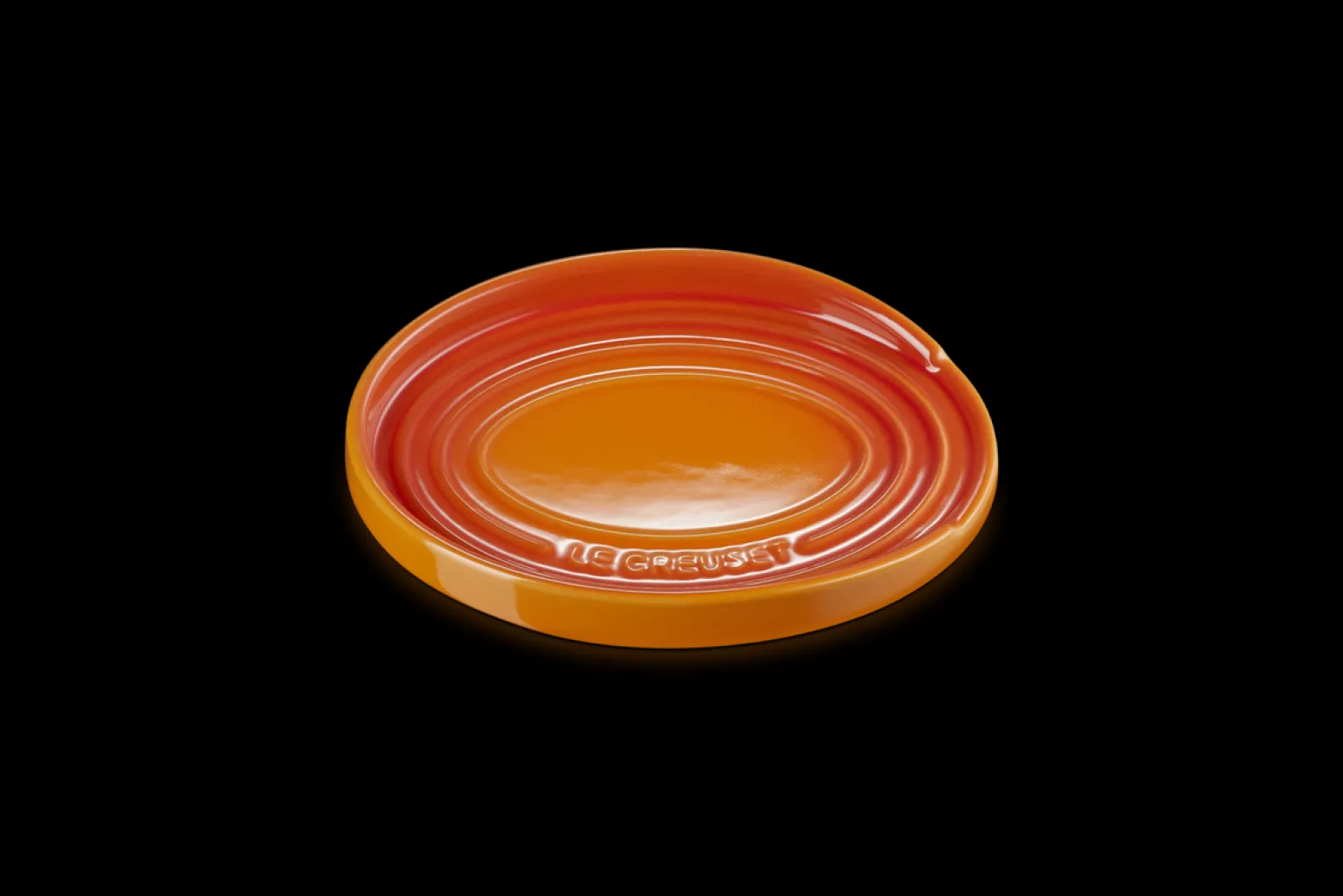 Stoneware Oval Spoon Rest