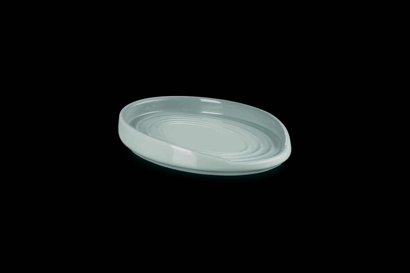 Stoneware Oval Spoon Rest