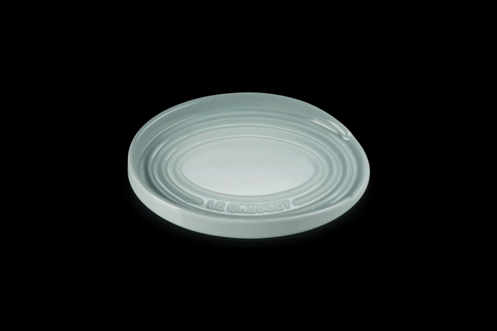 Stoneware Oval Spoon Rest