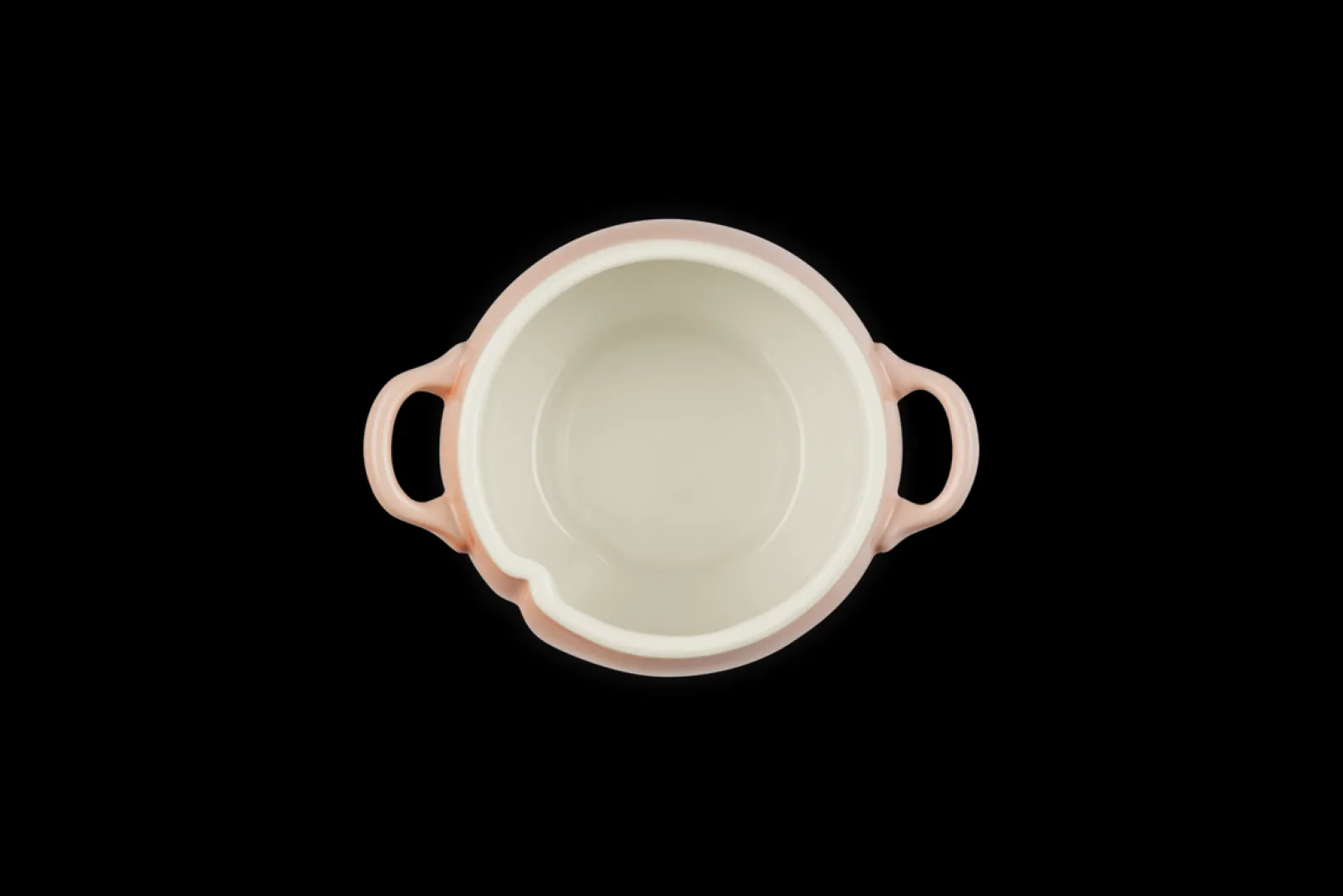 Stoneware Peach Cocotte