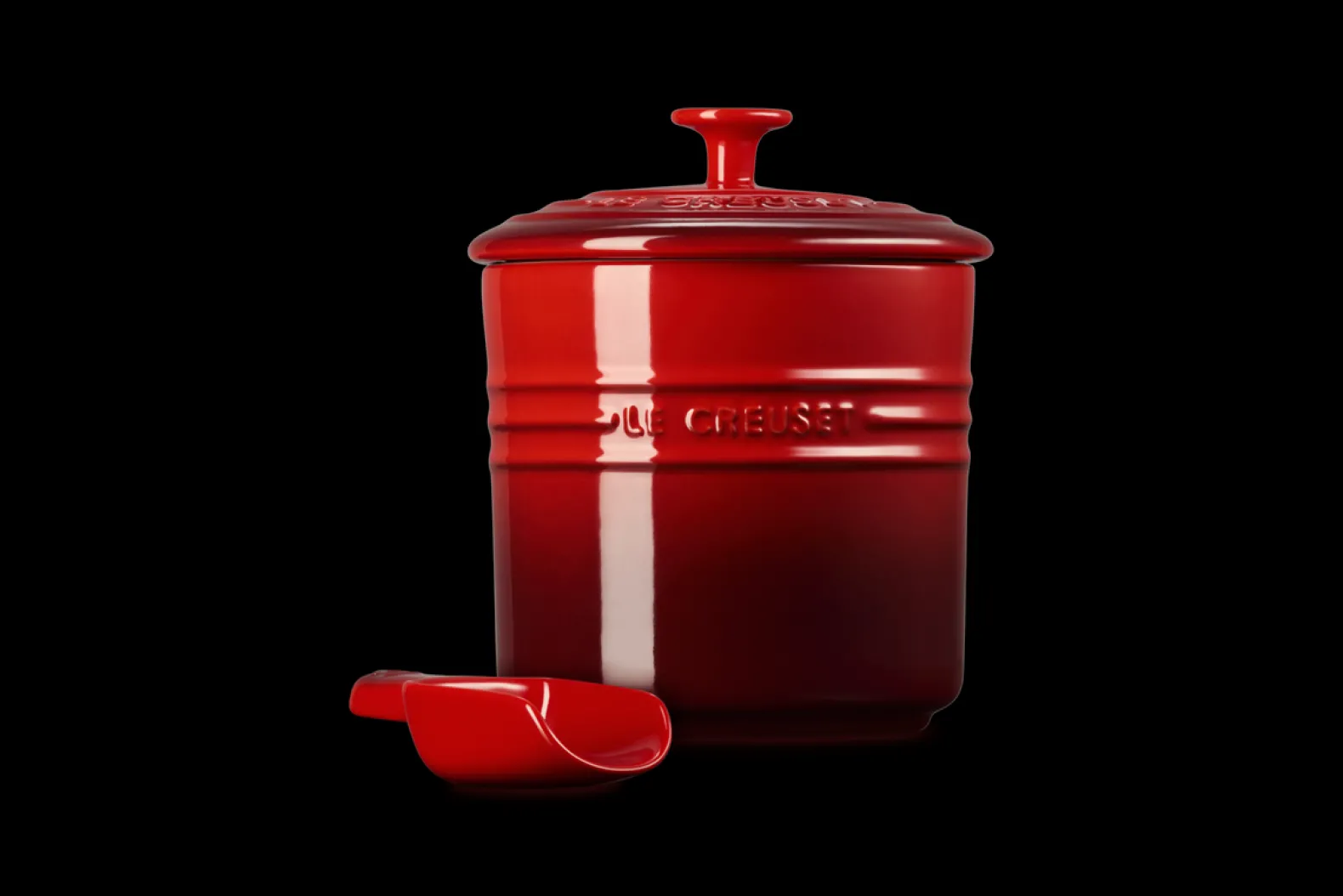 Stoneware Pet Food Storage Jar