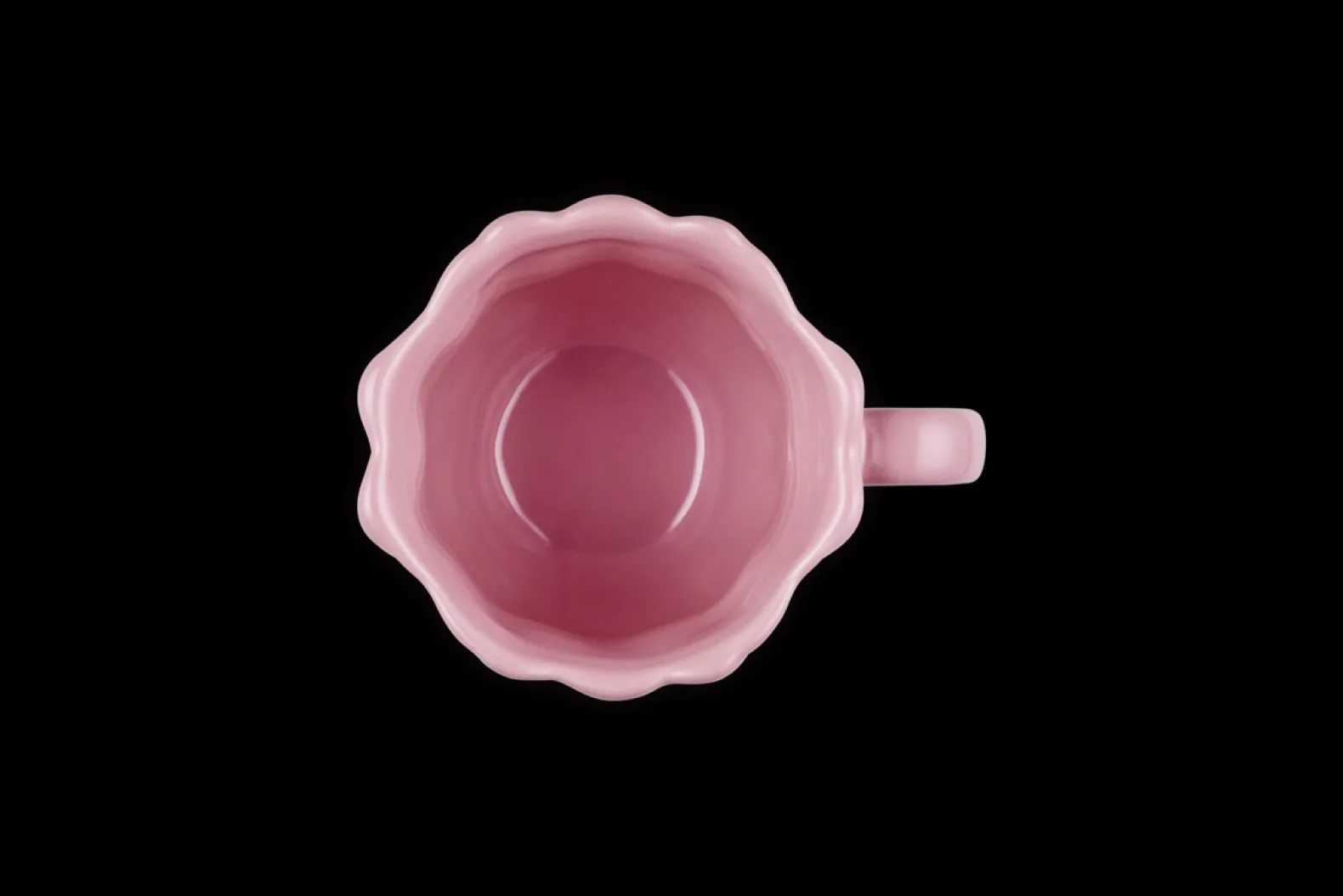 Stoneware Petal Mug