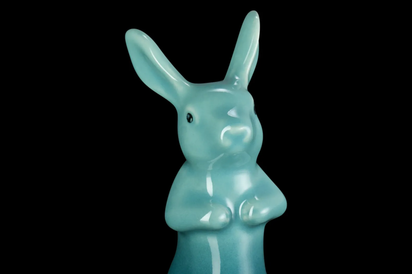 Stoneware Pie Bunny