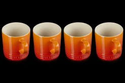 Stoneware Set of 4 Mugs