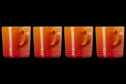 Stoneware Set of 4 Mugs