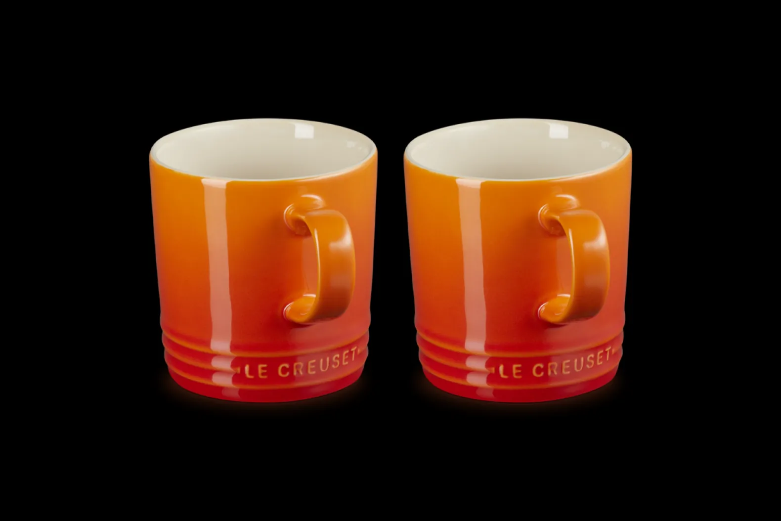 Stoneware Set of 2 Mugs