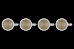 Stoneware Set of 4 Mugs