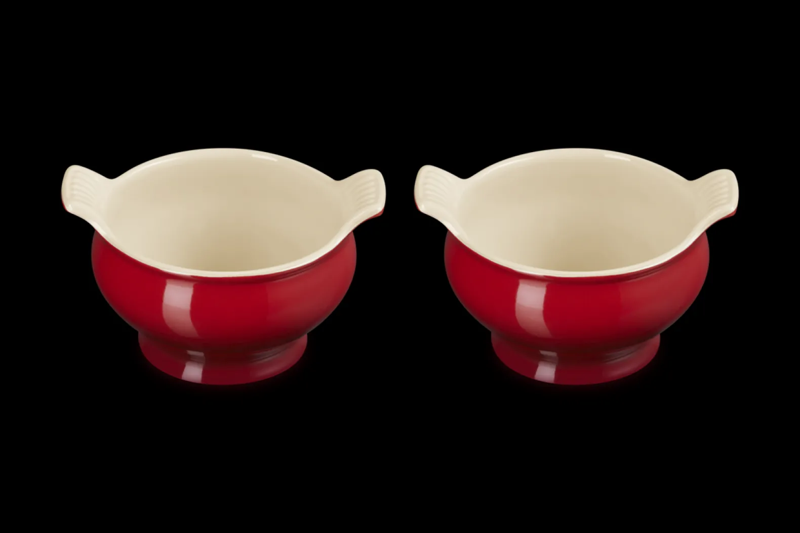 Stoneware Set of 2 Soup Bowls