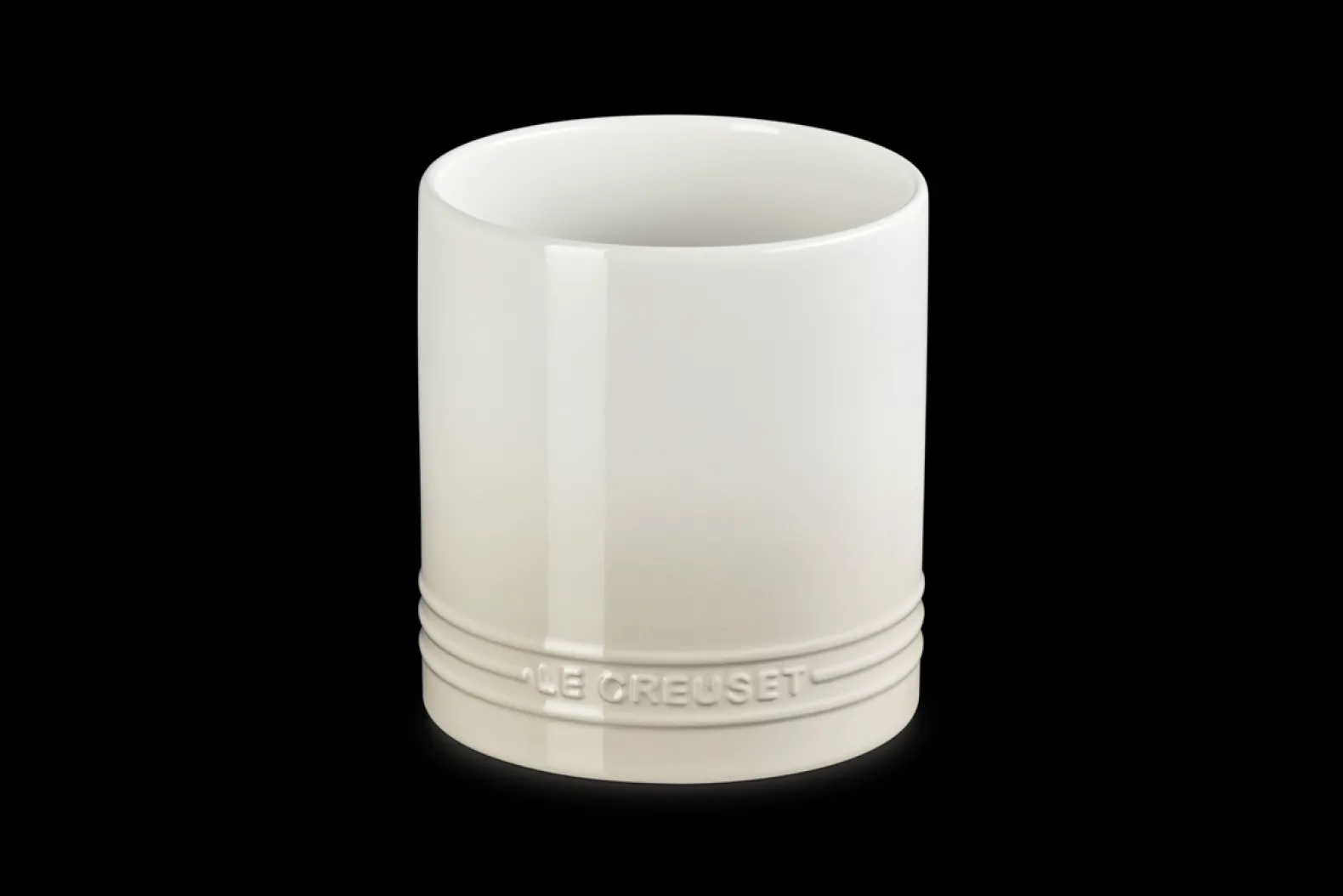 Stoneware Signature Utensil Jar