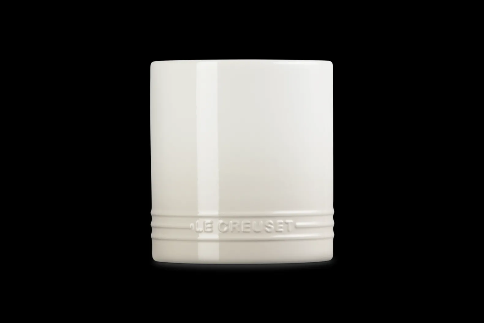 Stoneware Signature Utensil Jar