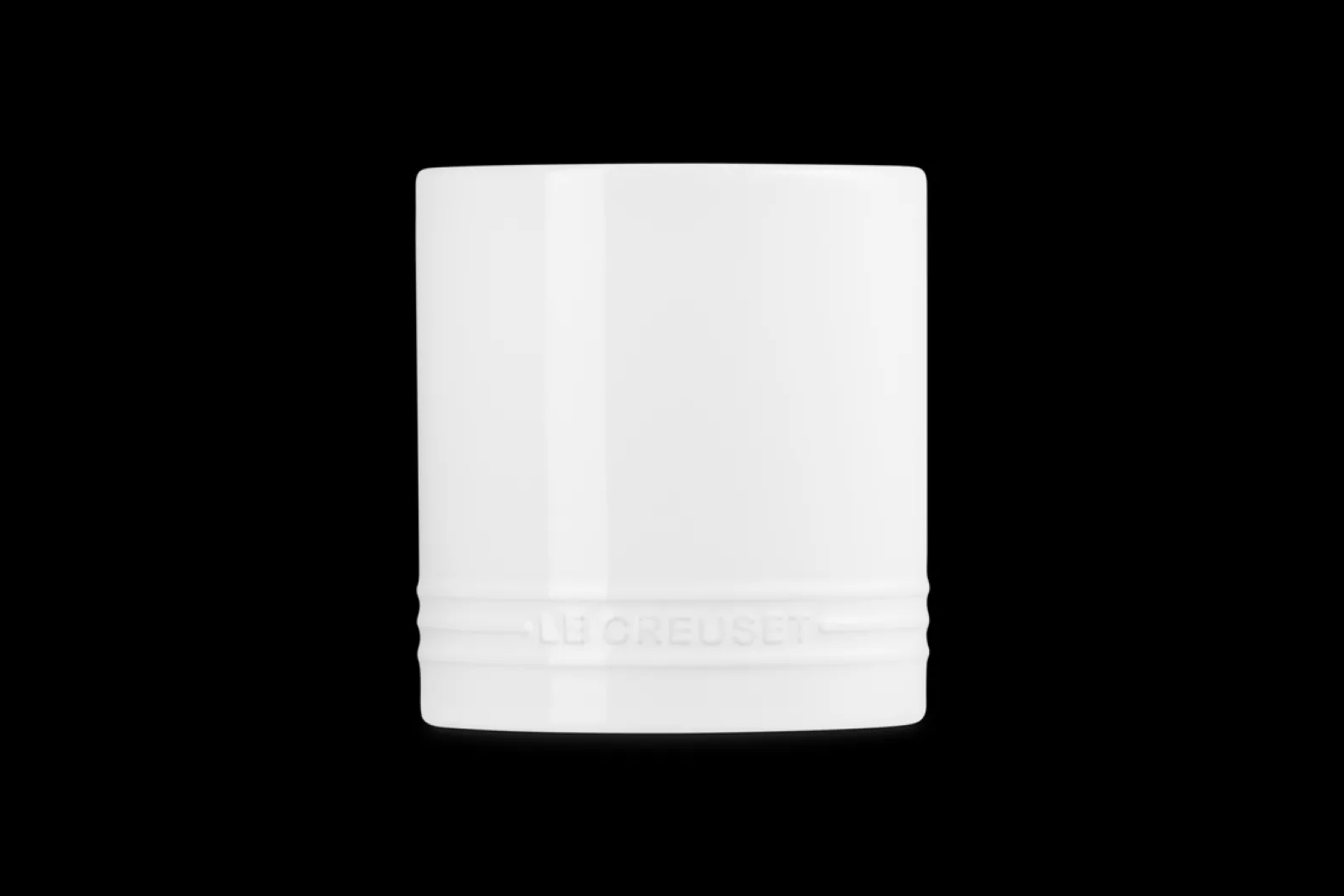 Stoneware Signature Utensil Jar