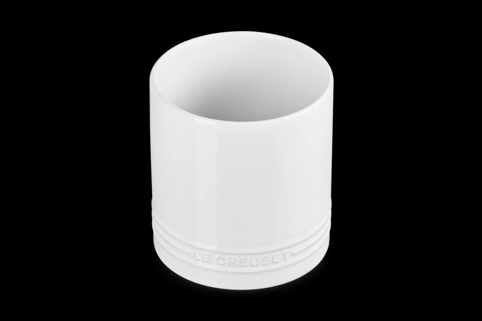 Stoneware Signature Utensil Jar