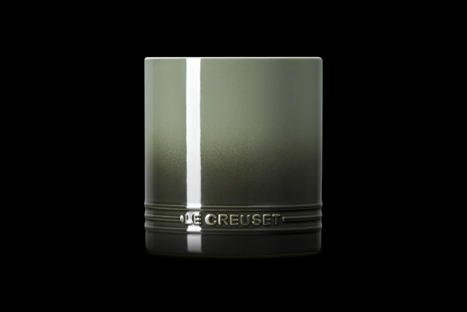 Stoneware Signature Utensil Jar