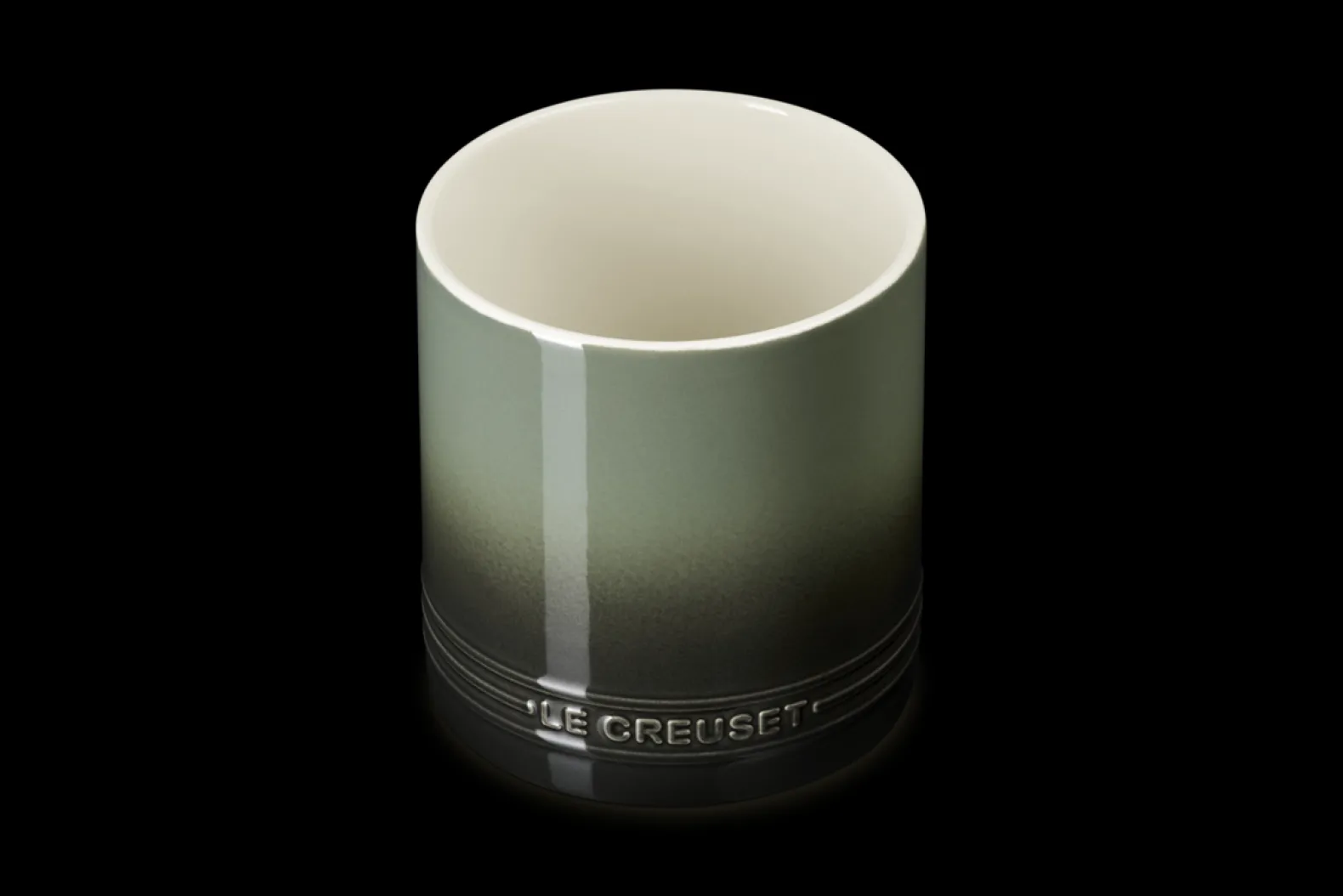 Stoneware Signature Utensil Jar