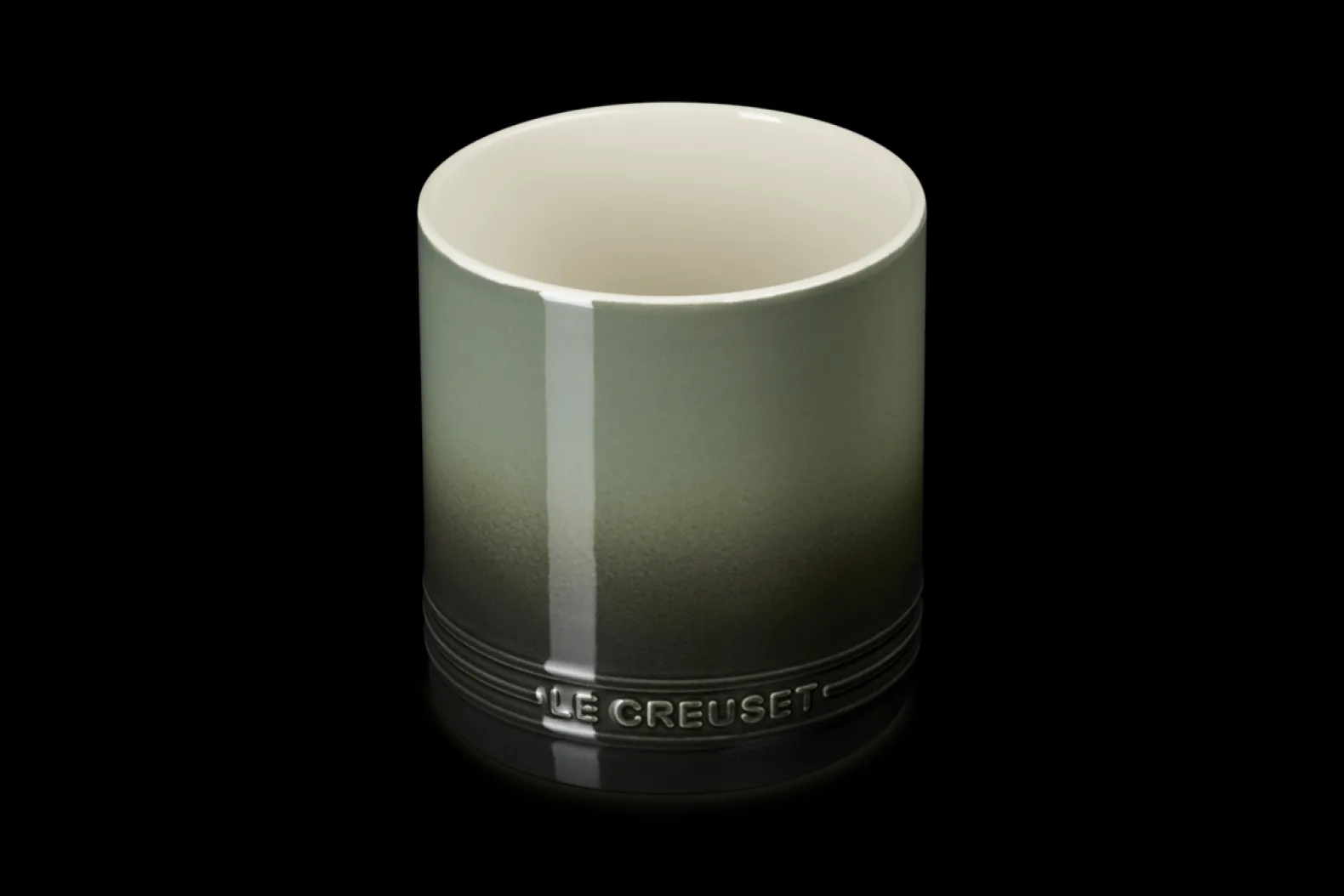Stoneware Signature Utensil Jar