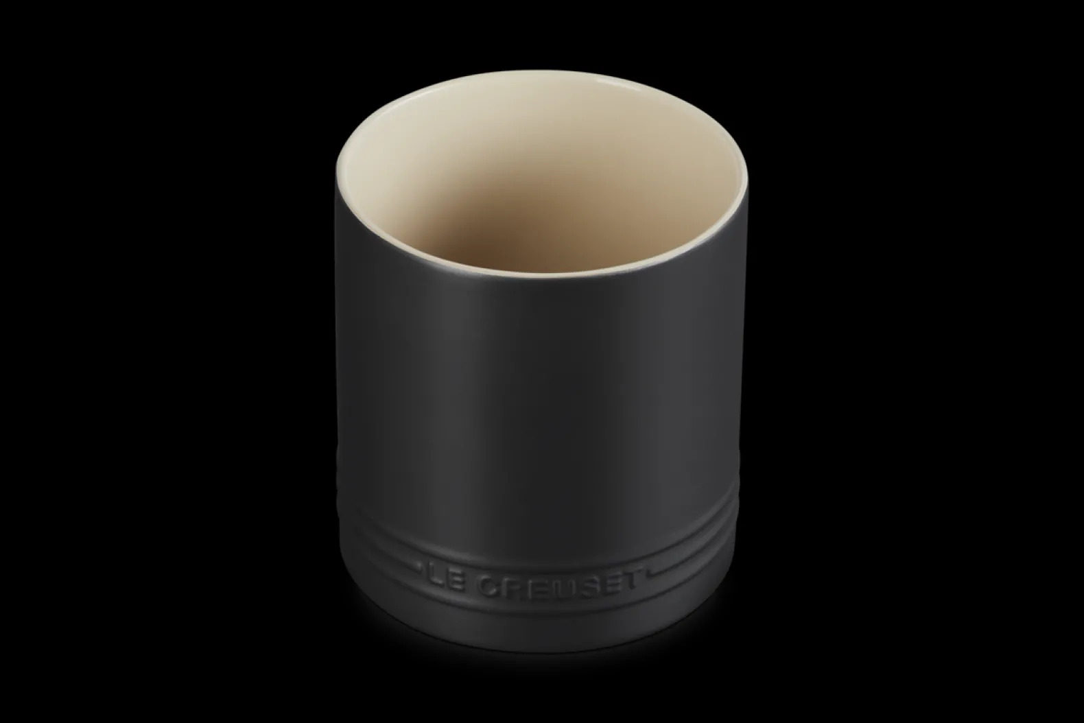Stoneware Signature Utensil Jar