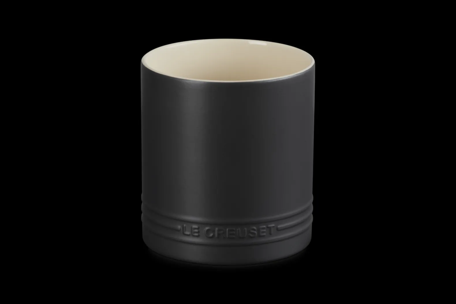Stoneware Signature Utensil Jar