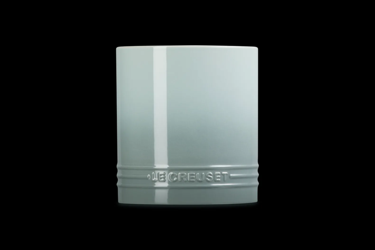 Stoneware Signature Utensil Jar