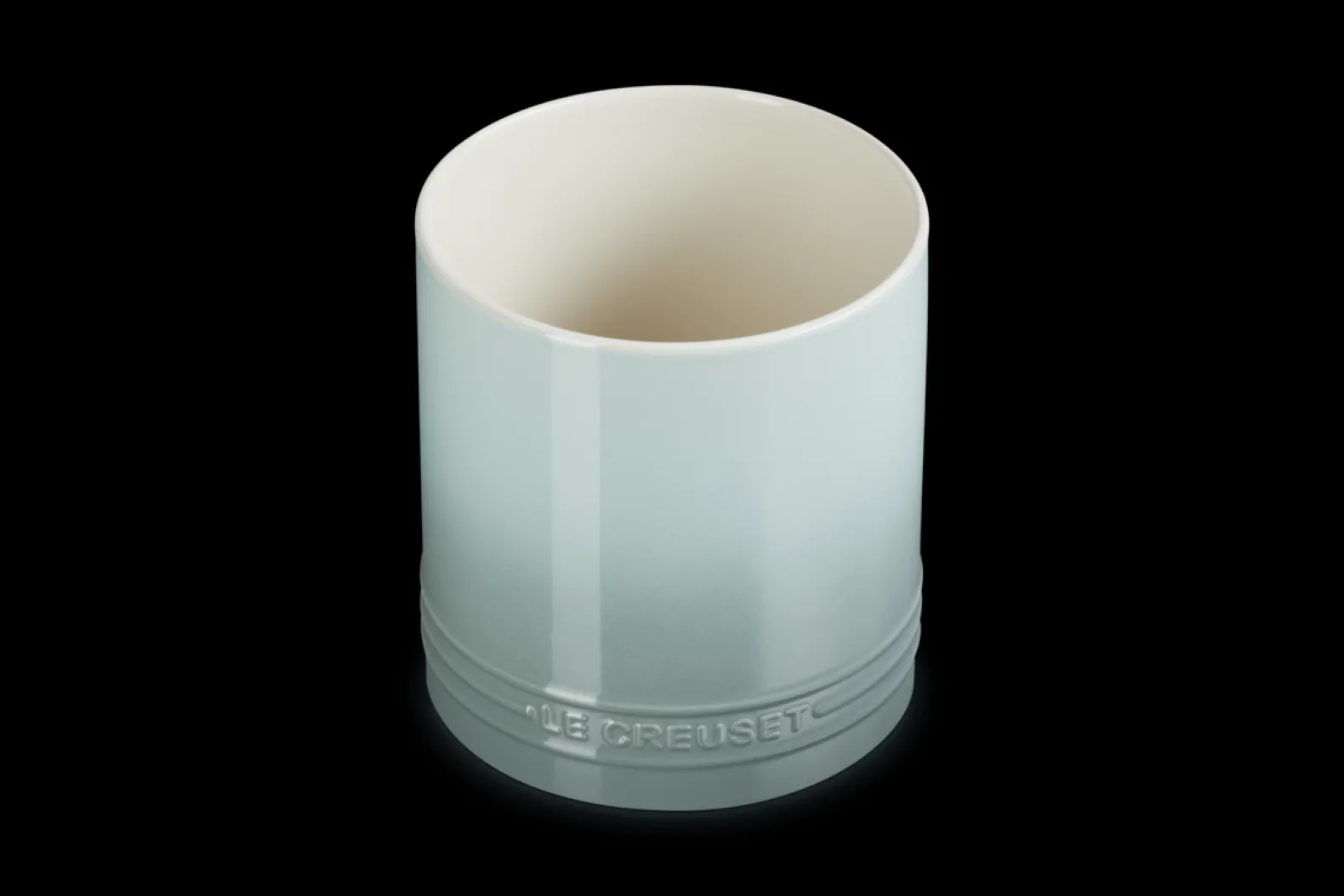 Stoneware Signature Utensil Jar
