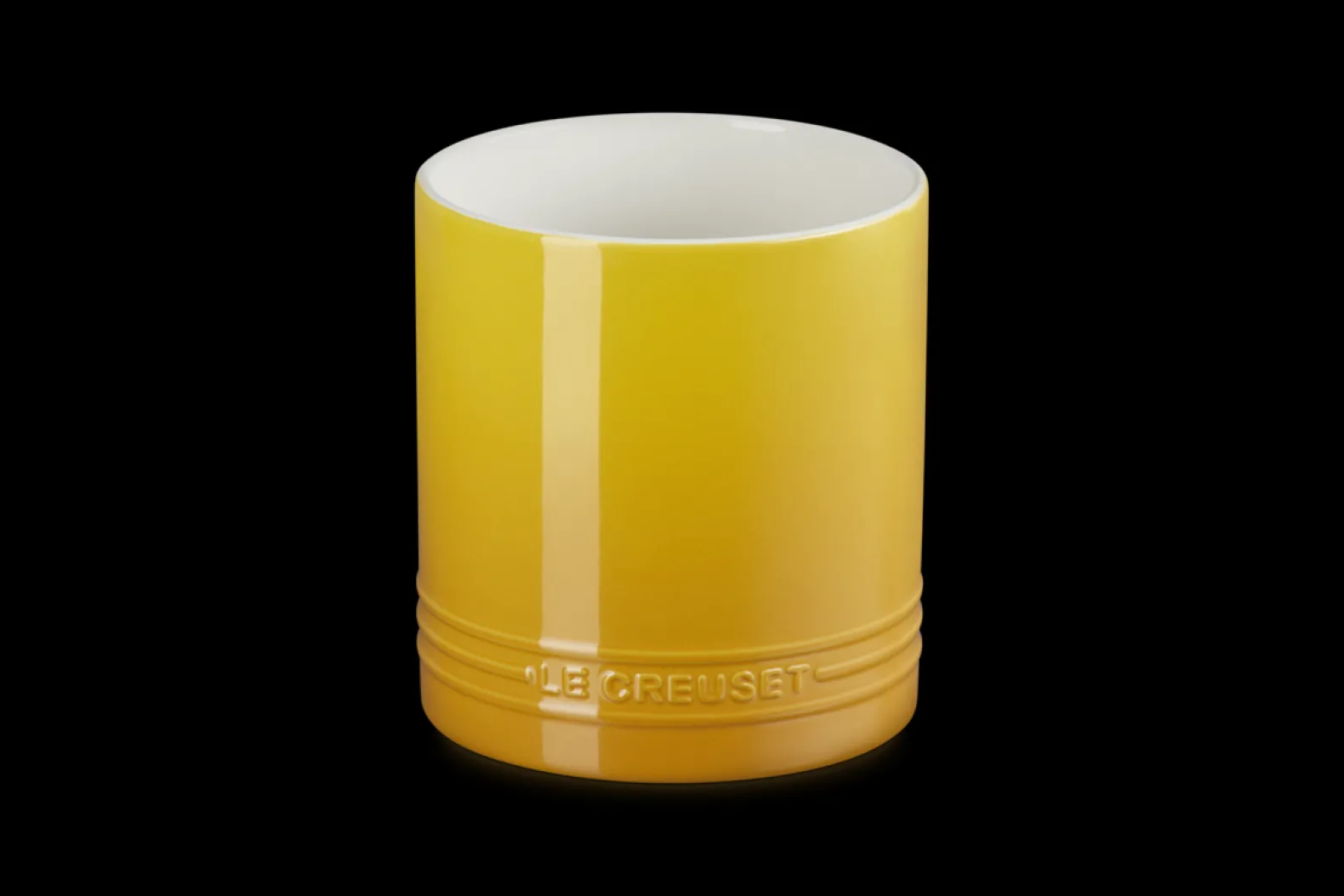 Stoneware Signature Utensil Jar
