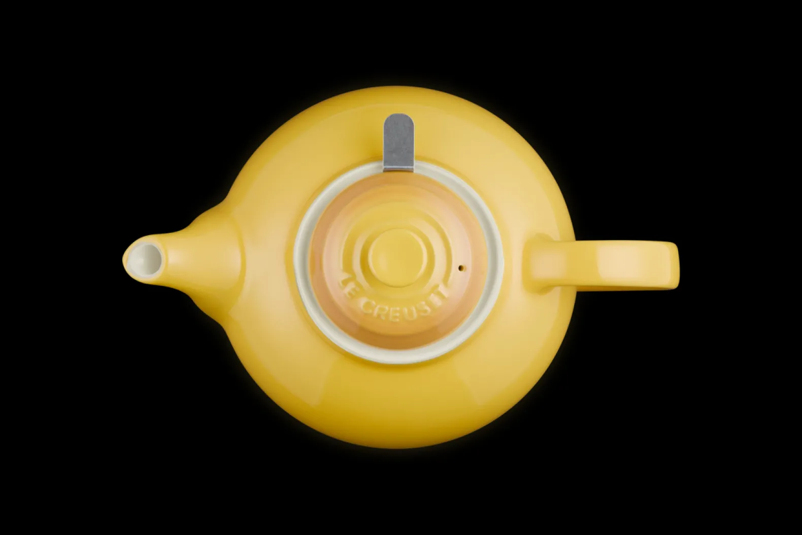 Stoneware Teapot with Stainless Steel Infuser