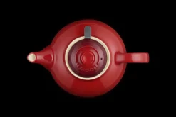 Stoneware Teapot with Stainless Steel Infuser