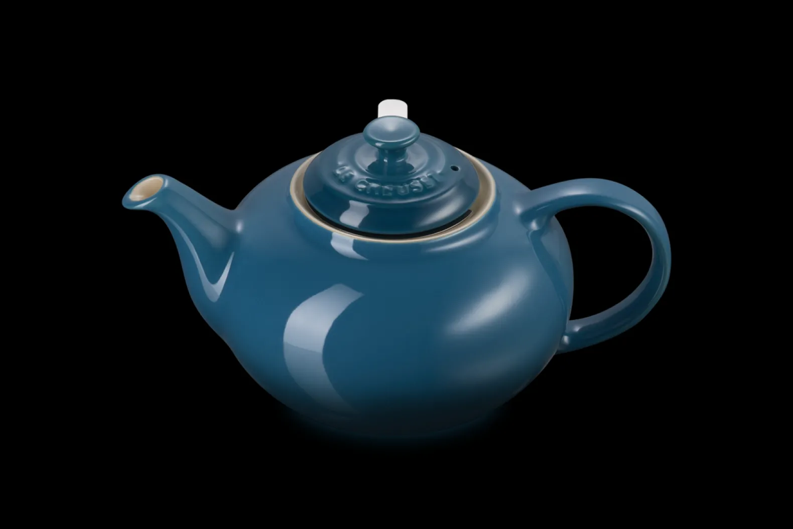 Stoneware Teapot with Stainless Steel Infuser