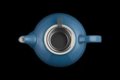 Stoneware Teapot with Stainless Steel Infuser