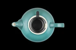 Stoneware Teapot with Stainless Steel Infuser